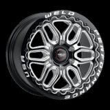 Weld Racing 17x10 Laguna 6 Bead Lock 6x139.7 ET25 BS6.50 Gloss BLK MIL DIA 106.1 thumbnail 2