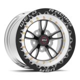 Weld Full Throttle 1-Piece 15x8 / 5x4.5 BP / 3.5in. BS Black Wheel thumbnail 3