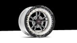 Weld Full Throttle 1-Piece 15x8 / 5x4.5 BP / 3.5in. BS Black Wheel thumbnail 4