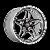 Weld S81 18x9 / 5x120 BP / 6.1in BS Black Wheel (High Pad) - Non-Beadlock thumbnail 2