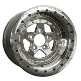 Weld Alumastar 2.0 15x10 / 5x4.75 BP / 6in. BS Polished Wheel - Single Bead Lock MT thumbnail 1