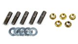 Weld Spindle Mount Rotor Stud Kit (5) Studs / (5) Jet Nuts / (5) Washers thumbnail 2