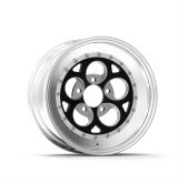 Weld Magnum III 15x12 / 5x4.75 BP / 3.5in. BS Black Wheel - Non-Beadlock thumbnail 1