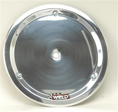 Weld 10in. Oval Aluminum Ultra Mud Cover - Polished