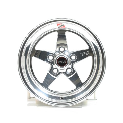 Weld S71 15x11.33 / 5x4.5 BP / 8.5in. BS Polished Wheel (Low Pad) - Non-Beadlock