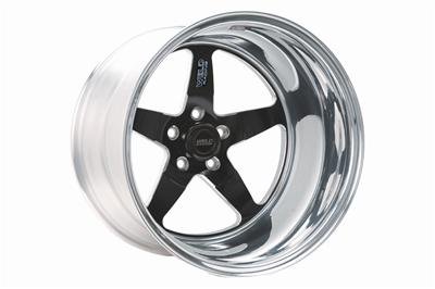 Weld S71 15x11.33 / 5x4.75 BP / 6.5in. BS Black Wheel (Medium Pad) - Non-Beadlock