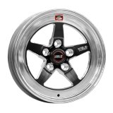 Weld S71 15x12.33 / 5x5 BP / 6.5in. BS Black Wheel (Low Pad) - Non-Beadlock thumbnail 2
