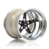 Weld S71 15x14.33 / 5x4.5 BP / 6.5in. BS Black Wheel (Low Pad) - Non-Beadlock thumbnail 2