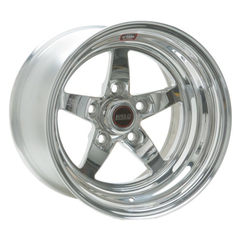 Weld S71 15x8 / 5x4.5 BP / 6.5in. BS Polished Wheel (Low Pad) - Non-Beadlock thumbnail 1