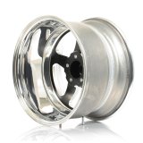 Weld S71 17x10.5 / 5x4.5 BP / 6.8in. BS Black Wheel (Medium Pad) - Non-Beadlock thumbnail 2