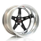 Weld S71 17x10.5 / 5x4.75 BP / 2.9in. BS Black Wheel (Low Pad) - Non-Beadlock thumbnail 1