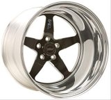 Weld S71 17x7 / 5x4.5 BP / 4.9in. BS Black Wheel (Low Pad) - Non-Beadlock thumbnail 4