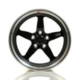 Weld S71 17x8 / 5x4.5 BP / 5.9in. BS Black Wheel (Low Pad) - Non-Beadlock thumbnail 4
