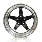 Weld S71 18x10 / 5x4.75 BP / 7.2in. BS Black Wheel (Medium Pad) - Non-Beadlock thumbnail 1