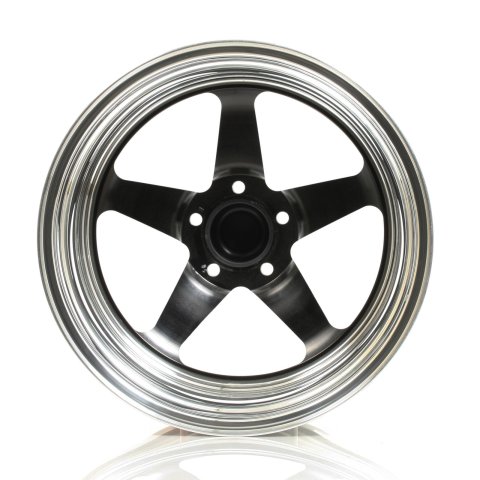 Weld S71 18x10 / 5x4.75 BP / 7.2in. BS Black Wheel (Medium Pad) - Non-Beadlock
