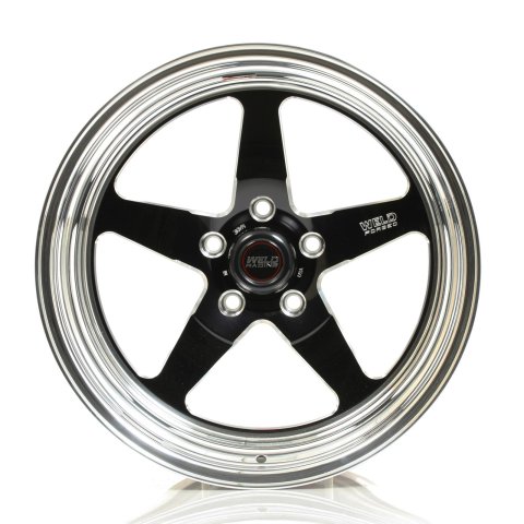 Weld S71 18x10.5 / 5x4.75 BP / 5.7in. BS Black Wheel (Low Pad) - Non-Beadlock