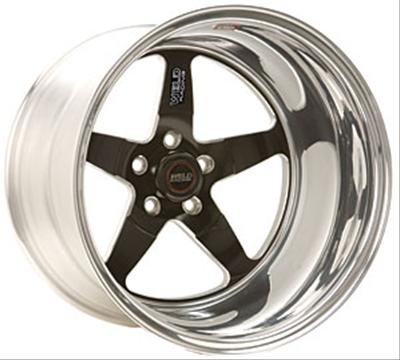 Weld S71 18x8.5 / 5x4.5 BP / 5.7in. BS Black Wheel (Medium Pad) - Non-Beadlock thumbnail 4