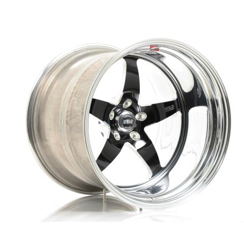 Weld S71 20x17 / 5x4.75 BP / 7.3in. BS Black Wheel (High Pad) - Non-Beadlock