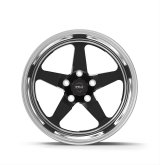Weld S71 15x9.33 / 5x4.5 BP / 3.5in. BS Black Wheel (Low Pad) - Black Single Beadlock MT thumbnail 2