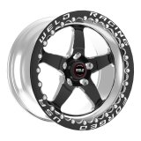 Weld S71 15x10.33 / 5x4.5 BP / 6.5in. BS Black Wheel (Low Pad) - Black Single Beadlock MT thumbnail 4