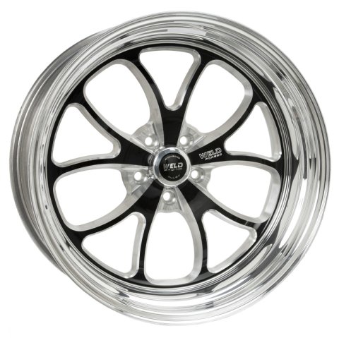 Weld S76 20x9 / 5x4.75 BP / 6in. BS Black Wheel (Low Pad) - Non-Beadlock thumbnail 4