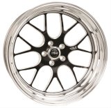 Weld S77 17x8 / 5x115mm BP / 5.2in. BS Black Wheel (High Pad) - Non-Beadlock thumbnail 2