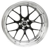 Weld S77 20x8 / 5x120mm BP / 5.9in. BS Black Wheel (Medium Pad) - Non-Beadlock thumbnail 2