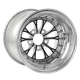 Weld Vitesse 15x10 / 5x4.5 BP / 3.5in. BS Black Wheel - Non-Beadlock thumbnail 2
