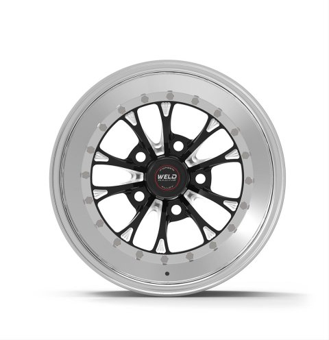 Weld Vitesse 15x10 / 5x4.75 BP / 6.5in. BS Black Wheel - Non-Beadlock thumbnail 2