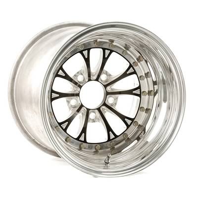 Weld Vitesse 15x10 / 5x4.75 BP / 6.5in. BS Black Wheel - Non-Beadlock thumbnail 3