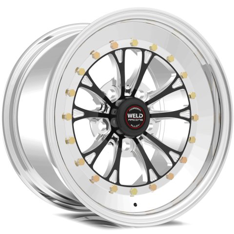Weld Vitesse 15x10 / 5x4.75 BP / 6.5in. BS Black Wheel - Non-Beadlock thumbnail 5