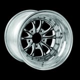 Weld Vitesse 15x9 / 5x4.75 BP / 5.5in. BS Black Wheel - Non-Beadlock thumbnail 3