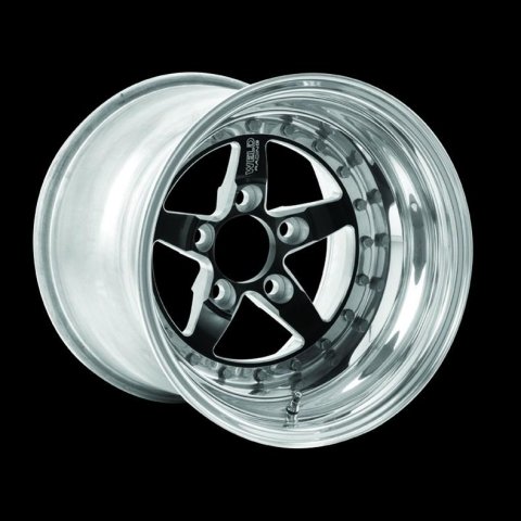 Weld Weldstar 15x9 / 5x4.75 BP / 4.5in. BS Black Wheel - Non-Beadlock