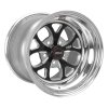 Weld S76 15x10.33 / 5x120mm BP / 7.5in BS Black Wheel (Low Pad) - Non-Beadlock thumbnail 5