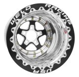Weld Alumastar 2.0 15x10 / 5x4.75 BP / 7in. BS Black Wheel - Black Single Bead Lock MT thumbnail 3