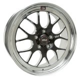 Weld S77 18x5 / 5x4.5 BP / 3.2in. BS Black Wheel (Medium Pad) - Non-Beadlock thumbnail 2