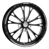 Weld V-Series 1-Piece 17x4.5 / 5x120 BP / 2.25in. BS Black Wheel - Non-Beadlock thumbnail 2