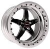 Weld S71 17x11 / 5x115mm BP / 5.8in. BS Black Wheel (Medium Pad) - Polished Single Beadlock MT thumbnail 3