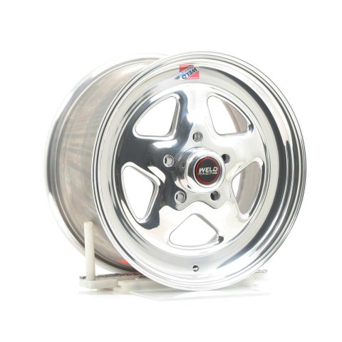 Weld ProStar 15x8 / 5x4.5 BP / 6.5in. BS Polished Wheel - Non-Beadlock thumbnail 1