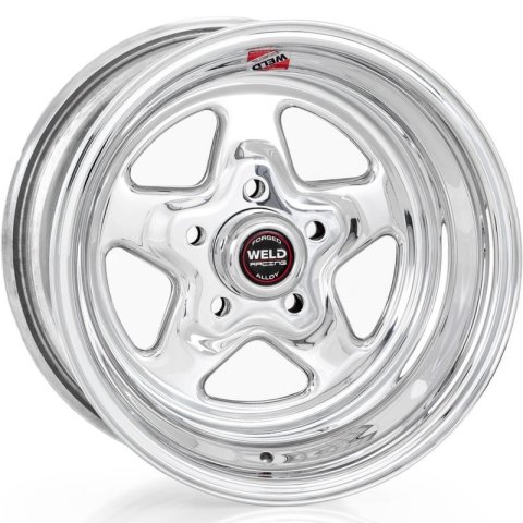 Weld ProStar 15x8 / 5x4.5 BP / 6.5in. BS Polished Wheel - Non-Beadlock thumbnail 8