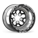 Weld Alpha-1 15x10 / 5x4.5 BP / 5in. BS Black Wheel - Double Beadlock MT thumbnail 4