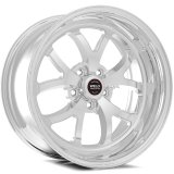 Weld S76 18x5 / 5x120 BP / 3.2in. BS Polished Wheel (Medium Pad) - Non-Beadlock thumbnail 2