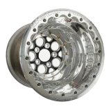 Weld Magnum 2.0 15x14 / 5x4.5 BP / 4in. BS Polished Wheel - Single Beadlock MT thumbnail 1