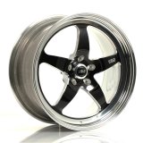 Weld S71 20X10.5 / 5x120mm BP / 7.3in. BS Black Wheel (High Pad) - Non-Beadlock thumbnail 2