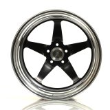 Weld S71 20X10.5 / 5x120mm BP / 7.3in. BS Black Wheel (High Pad) - Non-Beadlock thumbnail 3