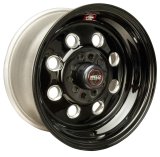 Weld Draglite 15x10/ 5x4.5 /4.75 BP / 7.5in BS Gloss Black Wheel - Non-Beadlock thumbnail 1