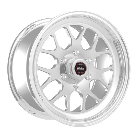 Weld S77 15x10 / 5x135 BP / 5.5in BS (Med Pad) Polished Wheel - Polished SBL MT
