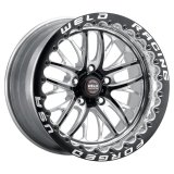 Weld S82 15x10 5x114.3 BP 7.5 BS 51 ET Black 3.18 ID Medium Pad Single Beadlock Wheel thumbnail 1