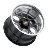 Weld Solana 17x11 / 5x127 BP / ET-44 / 78.1mm Bore - Gloss Black MIL DIA Wheel thumbnail 3