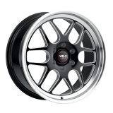 Weld Solana 20x8 / 5x120.65 BP / ET0 / 78.1mm Bore - Gloss Black MIL DIA Wheel thumbnail 1